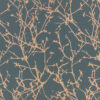 blue contemporary wallpaper from romo