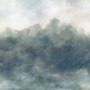 blue contemporary wallpaper from romo