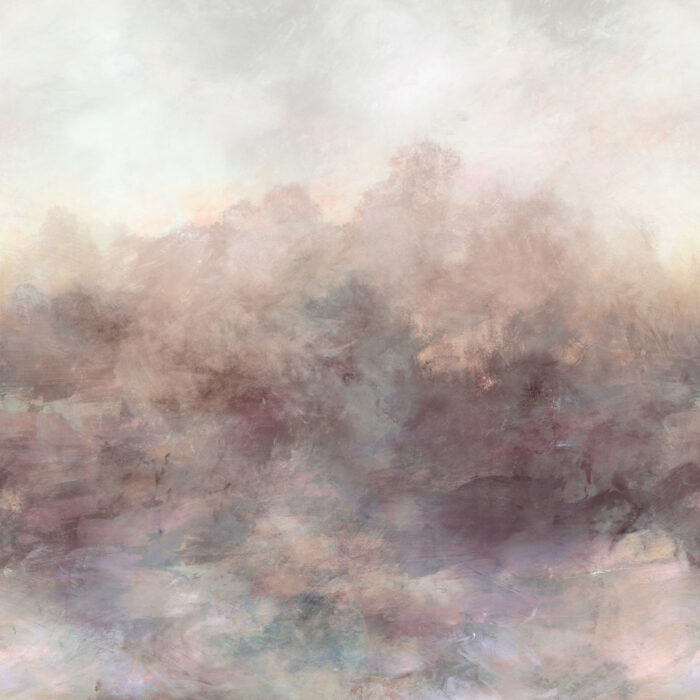Cielo Mural Wallpaper - Heather swatch