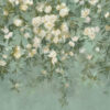 green botanical wallpaper from romo