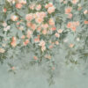 green botanical wallpaper from romo