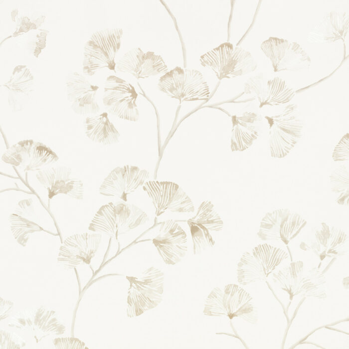Kiana Wallpaper - Egret swatch