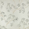 black-grey botanical wallpaper from romo