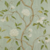 green botanical wallpaper from colefax & fowler