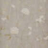 black-grey botanical wallpaper from colefax & fowler