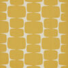 yellow contemporary printed fabric from Scion