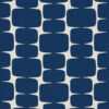 blue contemporary printed fabric from Scion