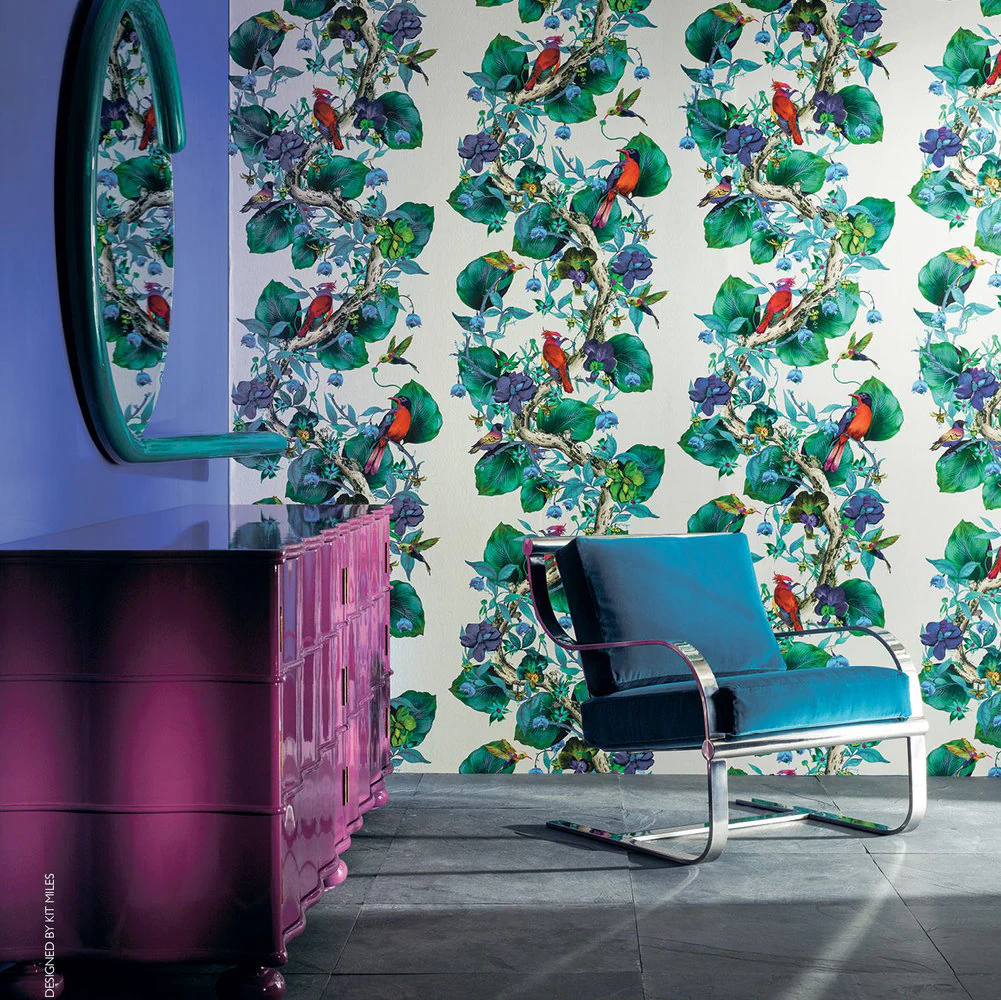 Rain Forest Wallpaper - Emerald by Rain Forest Wallpaper - Emerald from