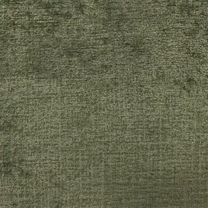 green plain velvet-chenille fabric from Fibre Naturelle