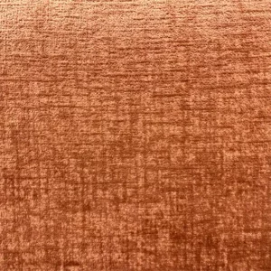 orange plain velvet-chenille fabric from Fibre Naturelle