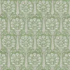 green traditional cotton fabric from Fibre Naturelle