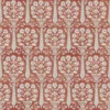 red traditional cotton fabric from Fibre Naturelle