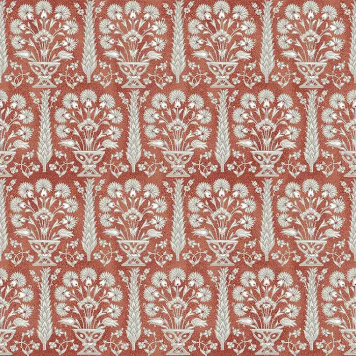 Athens Fabric - Terracotta swatch