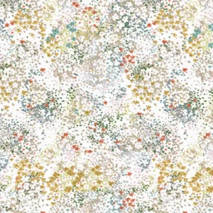 yellow contemporary cotton fabric from Fibre Naturelle