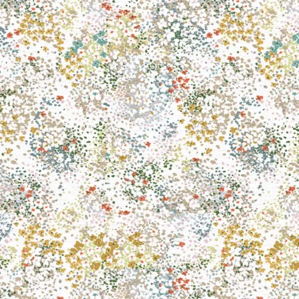 yellow contemporary cotton fabric from Fibre Naturelle