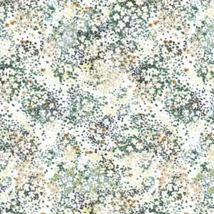 green contemporary cotton fabric from Fibre Naturelle