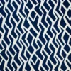 blue contemporary velvet-chenille fabric from Fibre Naturelle