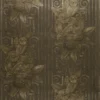 brown botanical wallpaper from ralph lauren