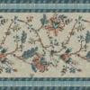 blue botanical wallpaper from john derian
