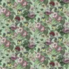 green botanical cotton fabric from John Derian