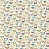 neutral animal cotton fabric from John Derian