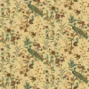 brown animal cotton fabric from John Derian