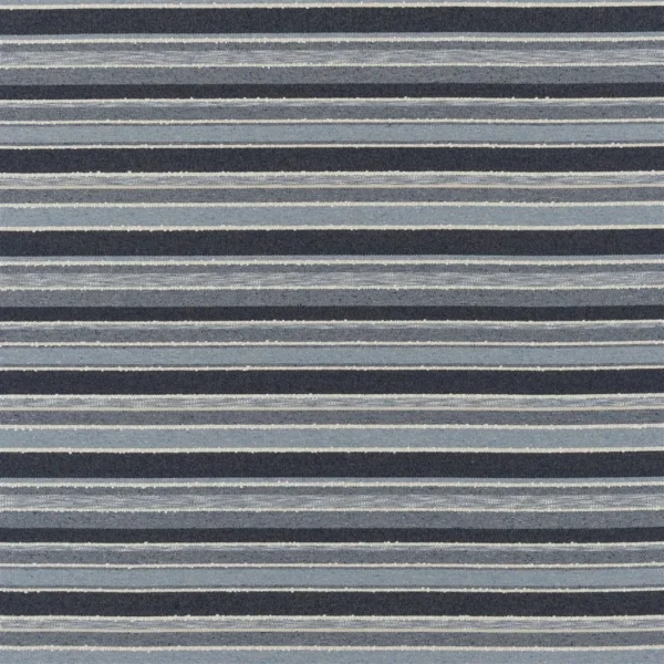 Malatya Fabric - Denim by blue striped woven fabric from William Yeoward