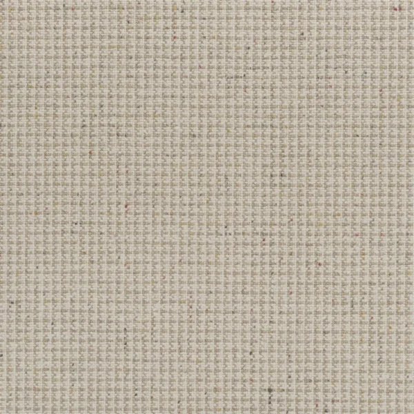 Konja Fabric - Natural by neutral plain woolen fabric from William Yeoward
