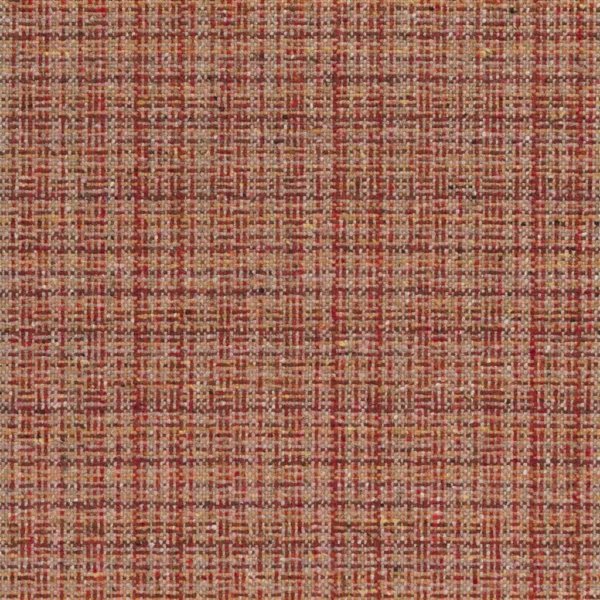 Adana Fabric - Spice by orange plain woolen fabric from William Yeoward