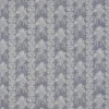 blue botanical linen fabric from William Yeoward