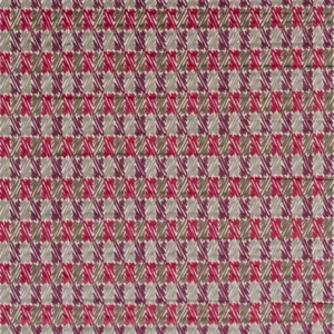 red checked velvet-chenille fabric from William Yeoward