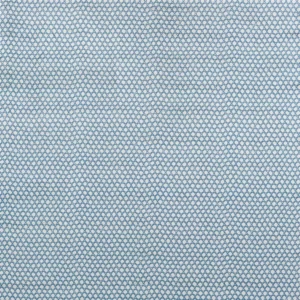 blue geometric velvet-chenille fabric from William Yeoward