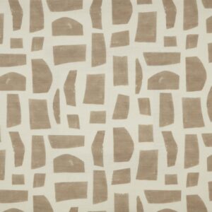 neutral contemporary printed fabric from iLiv