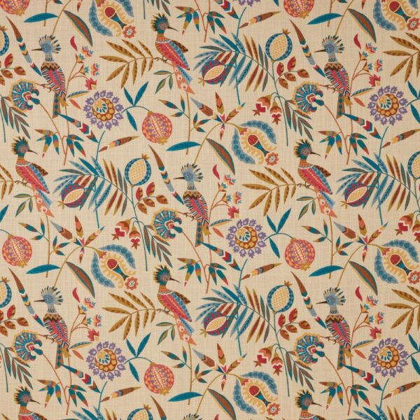 red animal printed fabric from iLiv