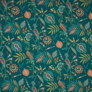 blue animal printed fabric from iLiv