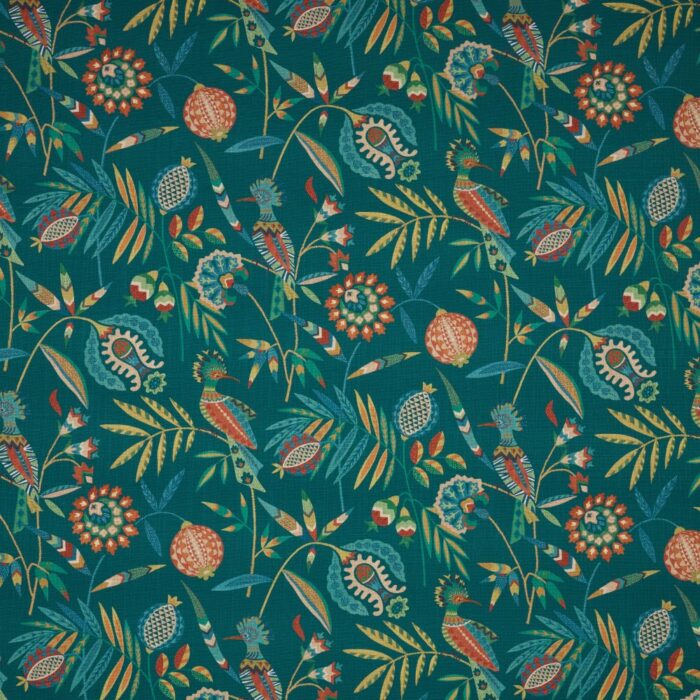 Hoopoe Fabric - Hydro swatch