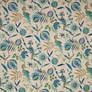 blue animal printed fabric from iLiv