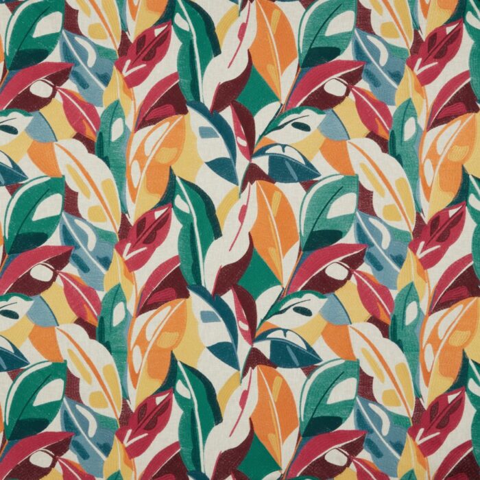 Artisan Leaf Fabric - Granita swatch