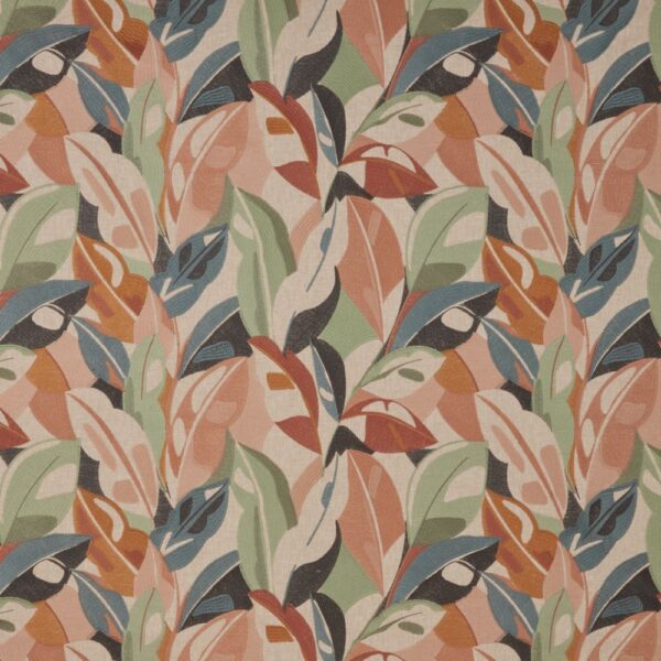 multicolour botanical embroideried fabric from iLiv