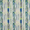 blue striped embroideried fabric from iLiv