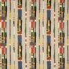 multicolour striped embroideried fabric from iLiv