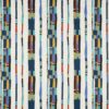 multicolour striped embroideried fabric from iLiv