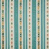 blue striped embroideried fabric from iLiv