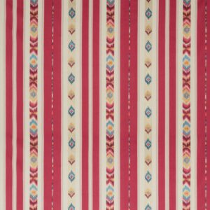 red striped embroideried fabric from iLiv