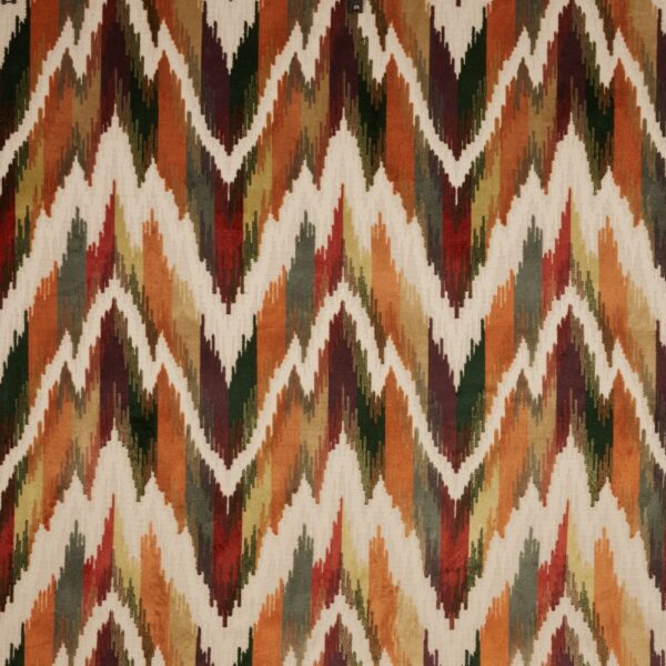 Omega Fabric - Eucalyptus by orange contemporary velvet-chenille fabric from iLiv