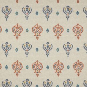blue traditional printed fabric from iLiv