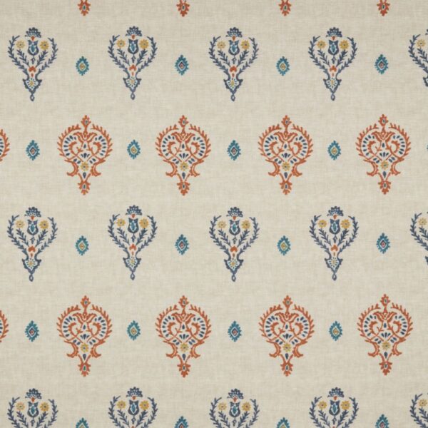 blue traditional printed fabric from iLiv