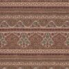 red traditional linen fabric from iLiv