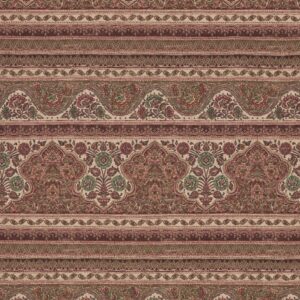 red traditional linen fabric from iLiv