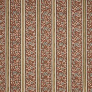 red striped cotton fabric from iLiv